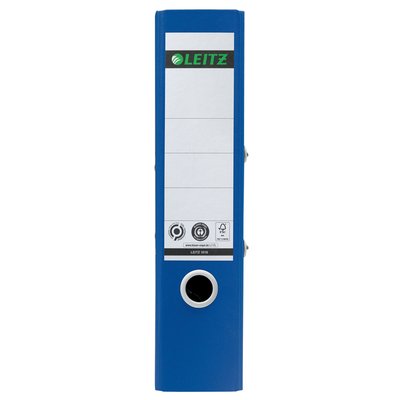 Ordner Leitz 180° Recycle 80 mm karton A4 blauw