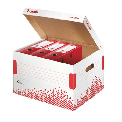 Conteneur Esselte Speedbox 392x301x334mm blanc