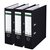 Classeur à levier Leitz 1010 180° A4 noir 3 pièces