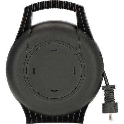 Enrouleur de câble Brennerstuhl Vario 4 prises 10m noir