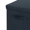Opbergdoos Leitz gestoffeerd met deksel 330x325x380mm grijs 2 st foto