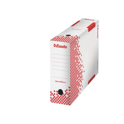 Archiefdoos Esselte Speedbox 100x250x350mm wit