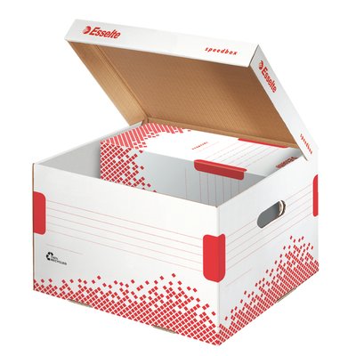 Conteneur Esselte Speedbox 367x163x325mm blanc
