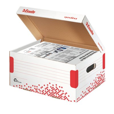 Conteneur Esselte Speedbox 355x193x252mm blanc