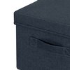 Opbergdoos Leitz gestoffeerd met deksel 285x203x380mm grijs 2 st foto