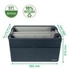 Sac de rangement Leitz tissu 200x210x355mm gris Photo