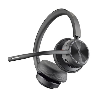 Casque HP POLY Voyager 4320-M dongle BT700 et socle de charge