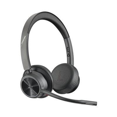 Casque HP POLY Voyager 4320-M dongle BT700 et socle de charge