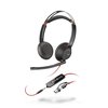 Headset HP POLY Blackwire 5220 Stereo USB-C met 3.5 mm plug foto