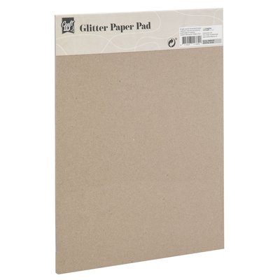 Hobbykarton CarftID glitter 24x34cm 180gr 10 vel 10 kleuren