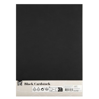 Hobbykarton CraftID A4 220gr zwart 10 vel
