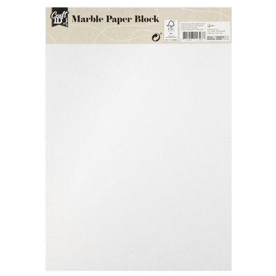 Hobbykarton CraftID A4 175gr marmer 16 vel