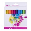 Brushpen Talens Ecoline set à 10 stuks primair foto