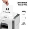 Papiervernietiger Fellowes Powershred 15C snippers 4x40mm wit foto