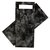 Pochette à couvert IEZZY 190x85mm noir marbré avec serviette blanche 500 pièces