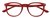 Leesbril I Need You Robin +2.50 dpt rood