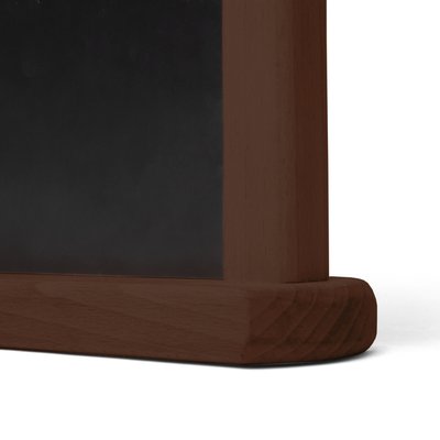 Ardoise de table IEZZY A5 brun foncé bois