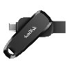 Phone Drive 128GB USB-C 3.2 USB-A zwart foto