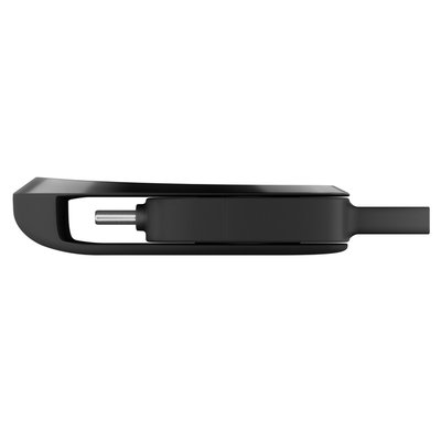 Phone Drive 128GB USB-C 3.2 USB-A zwart