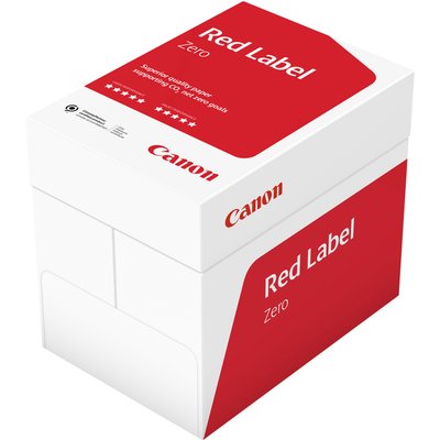 Kopieerpapier Canon Red Label Zero A4 80gr wit 500 vel