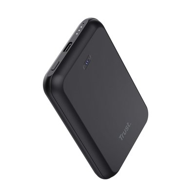 Powerbank Trust Magnetic draadloos 5000MAH zwart