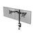 Monitorarm Quantore 2 schermen 17-27 inch zwart