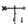 Monitorarm Quantore 2 schermen 17-27 inch zwart photo