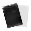 Voorblad Quantore A4 PP 300 micron zwart 100 stuks foto