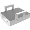 Persoonlijke lade Euroseats 369x292x189mm wit foto
