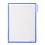 Zichtpaneel Tarifold A4 verticaal blauw 10 stuks