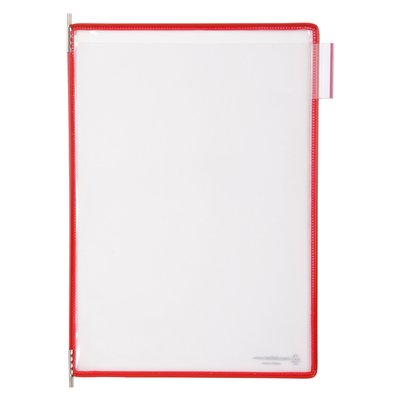 Poche à pivots Tarifold A4 portrait rouge 10 pièces