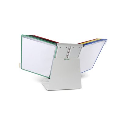 Système de présentation pupitre Tarifold A4 métal 20 poches assorti