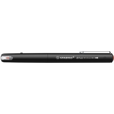 Fineliner STABILO dr!ver medium rood