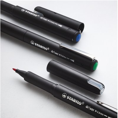 Fineliner STABILO dr!ver medium groen