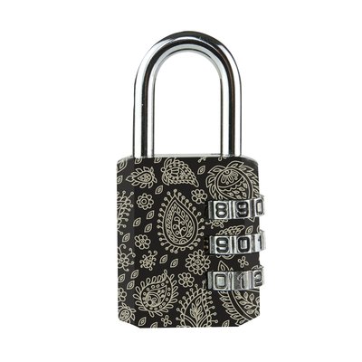 Cadenas Masterlock combinaison 3 chiffres 30mm 4 motifs assortis
