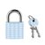 Cadenas Masterlock 30mm motif Vague