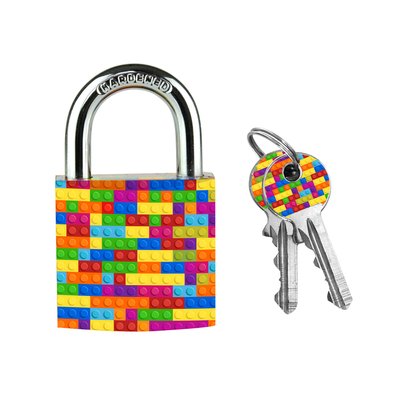 Cadenas Masterlock 30mm 4 motifs assortis
