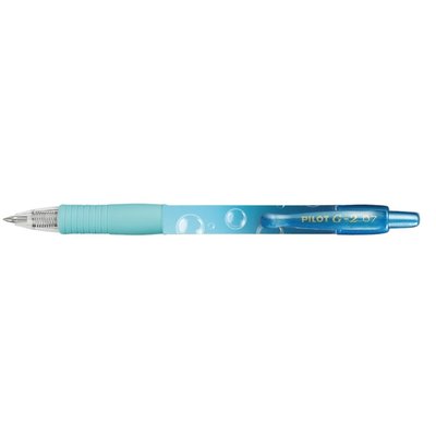 Gelschrijver PILOT G-2 Bubble assorti medium blauwschrijvend