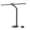 Bureaulamp Unilux Strata base led zwart foto