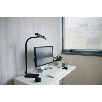 Bureaulamp Unilux Strata base led zwart
