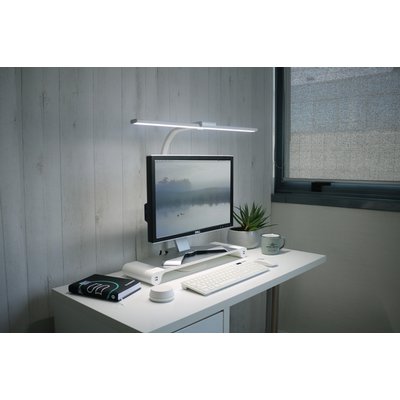Bureaulamp Unilux Strata base led wit