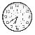 Horloge murale unilux Pop Ø 30,5cm plastique noir