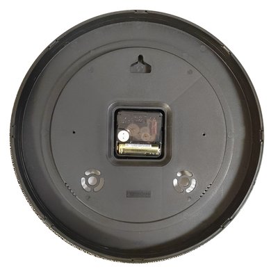 Horloge murale unilux Pop Ø 30,5cm plastique noir