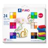 Boetseerklei Staedtler Fimo soft 8023C assorti 24 stuks foto