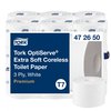 Toiletpapier Tork T7 Premium Optiserve Coreless 3-laags 63m wit 472650 foto