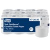 Toiletpapier Tork T7 Universal OptiServe Coreless 1-laags 144m wit 472620 foto