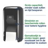 Toiletpapierdispenser Tork T7 Elevation OptiServe Coreless medium verticaal duo zwart 558042 photo