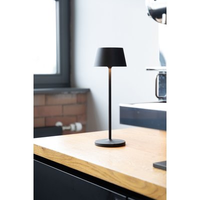 Lampe de table MAULnina LED batterie rechargeable dimmable noir