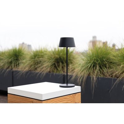 Lampe de table MAULnina LED batterie rechargeable dimmable noir
