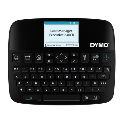 Labelprinter Dymo LabelManager Executive 640CB draagbaar azerty 24mm zwart